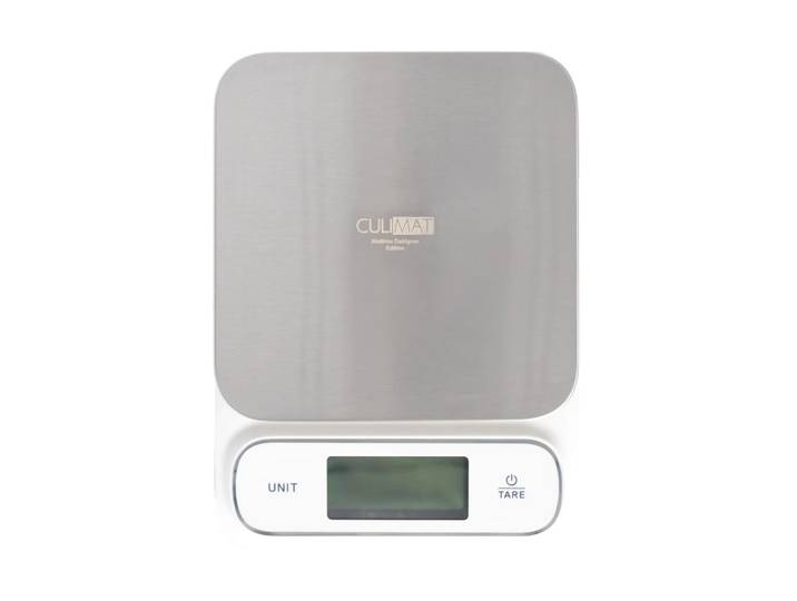 Culimat Digitale keukenweegschaal waterdicht Wit-zilver