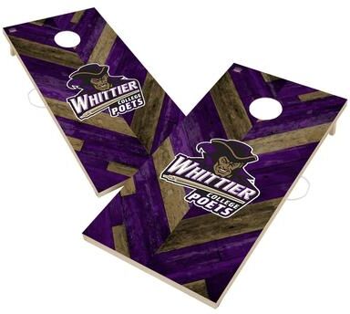 Skip's Garage Whittier College Poets Cornhole Board Set