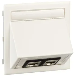 Schneider Electric 5974107 Dateneinsatz CYB-DP weiß RAL9010 2XLEXCOM Actassi 250 Cat 6 STP