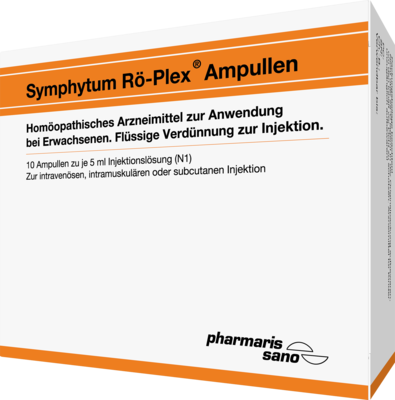 medphano Arzneimittel GmbH SYMPHYTUM RÖ Plex Ampullen 10X5 ml 02180319
