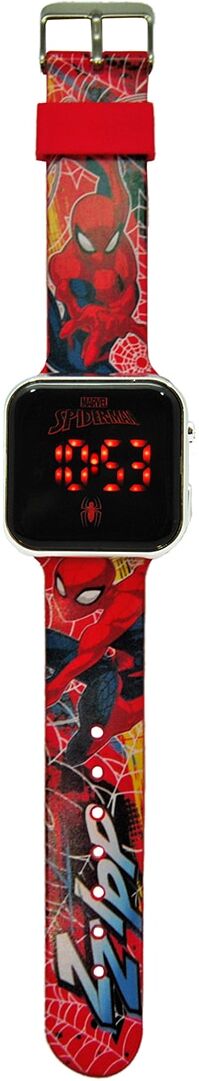Kids Licensing Reloj Led Spiderman .