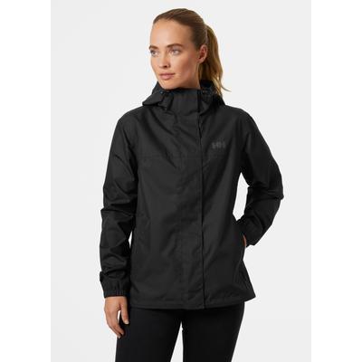 Regenjacke HELLY HANSEN "W VANCOUVER RAIN JACKET", Damen, Gr. XL, schwarz, Obermaterial: 100% Polyester, normal, Jacken Regenjacke, Atmungsaktiv, wasser- und winddicht