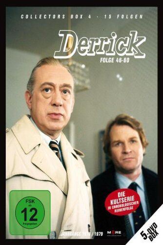 Horst Tappert - Derrick - Collector's Box Vol. 4 (Folge 46-60) [5 DVDs] - Preis vom 04.10.2026 03:51:26 h