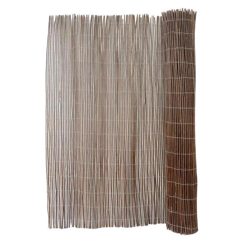 Garden Center Decorative fence, 300 cm x 150 cm, dark brown (2022353)