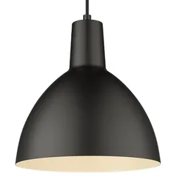 Halo Design Metropole Pendelleuchte 1-flammig in Schwarz ø25cm