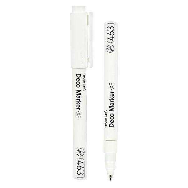 Monami Acrylmarker Deco 463 XF weiss (6 Stück) (6x) (54612425)