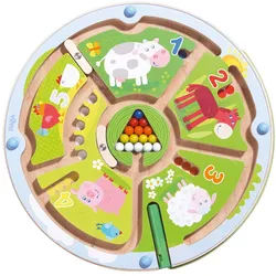 Haba Zahlenlabyrinth (Deutsch, Englisch, Französisch, Italienisch, Niederländisch, Spanisch, 2 - 4 Jahre)