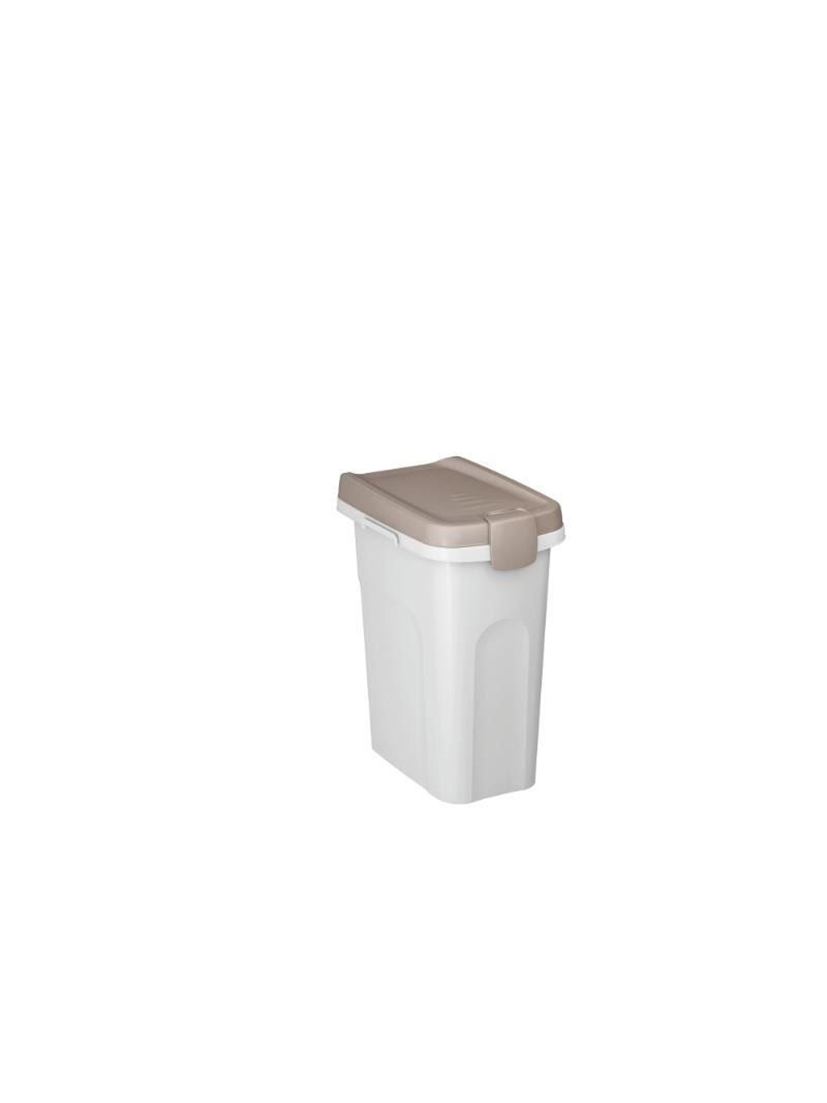 Stefanplast Futterbehälter, weiß/sand, 15 Liter