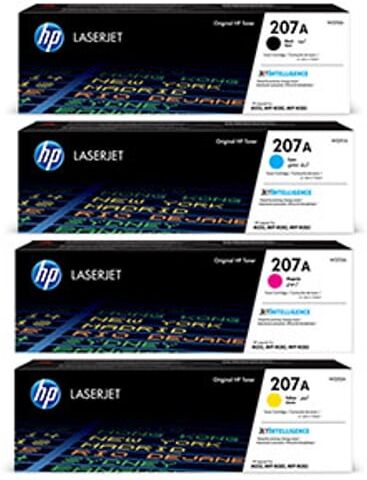 HP 207A Pack 4 toners colores (BK/C/M/Y)
