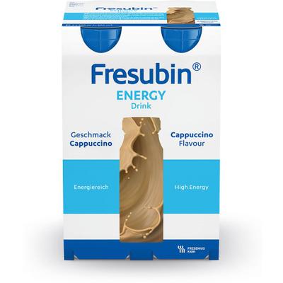 Fresubin Energy Drink Cappuccino Trinkflasche 4x200 ml Lösung