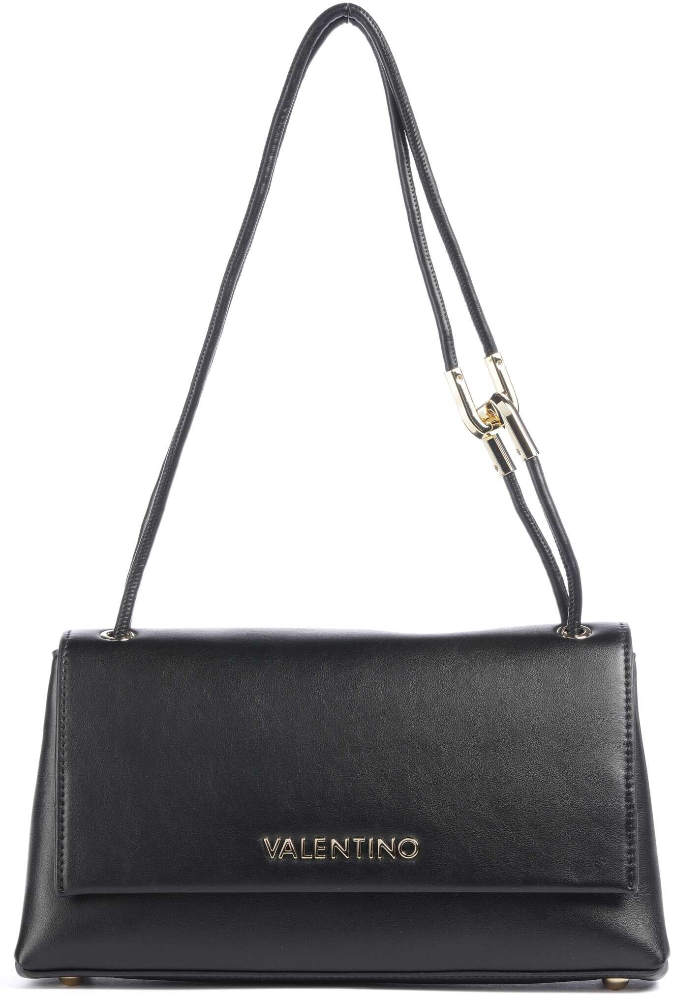 Valentino Bags Fable Re Schultertasche aus Leder, schwarz