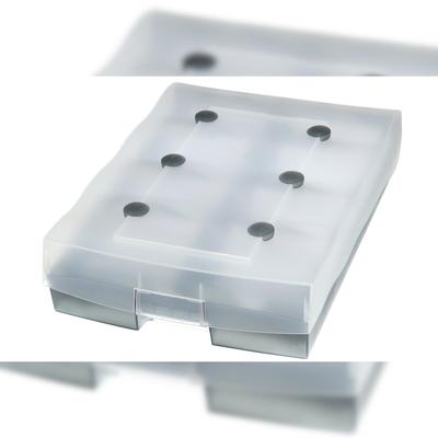 HAN 2016-693D Visitenkartenbox VIP XXL - Transparent grau