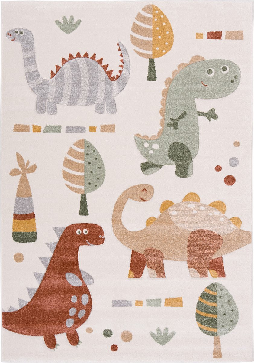 Pergamon Vloerkleed Maui Kids Dinos voor de kinderkamer