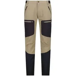 CMP Herren Steg-/Keilhosen lang He/Uni MAN PANT, Größe 54 in Schwarz Schwarz