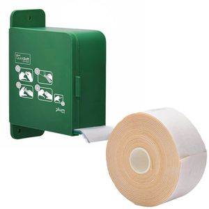 Plum Pflaster QuickSoft Bandage Refill, 2 Rollen, kohäsiv, elastisch, beige, 5m x 5,5cm