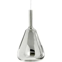 Ofelia S/11 Mini-Pendelleuchte aus verspiegeltem Chrom-Borosilikatglas mit G9-Fassung, 3 Meter Kabel - Gea Luce