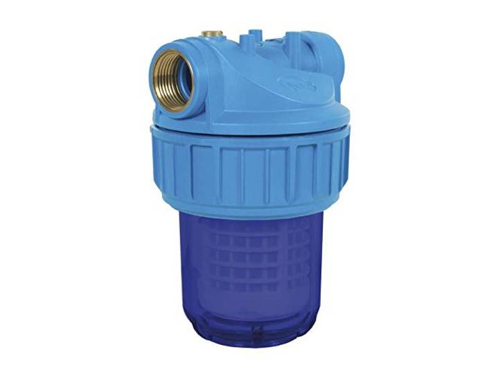 Ribiland 05420 - Filtre à Eau 5 Pouces - Corps Anti UV - Bleu
