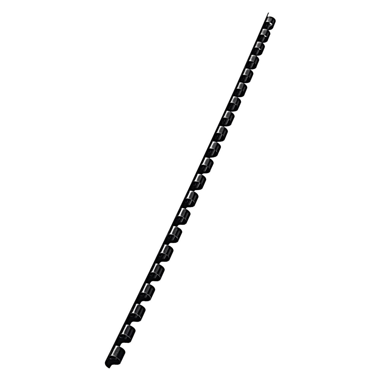 Leitz comBIND Plastikbinderücken A4 100 Stk. - Ø 6 mm, schwarz (35040)