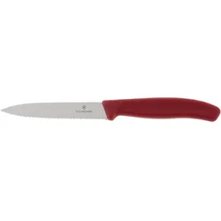 6.7731 Gemüsemesser SwissClassic Mittelspitz, Wellenschliff, 10 cm