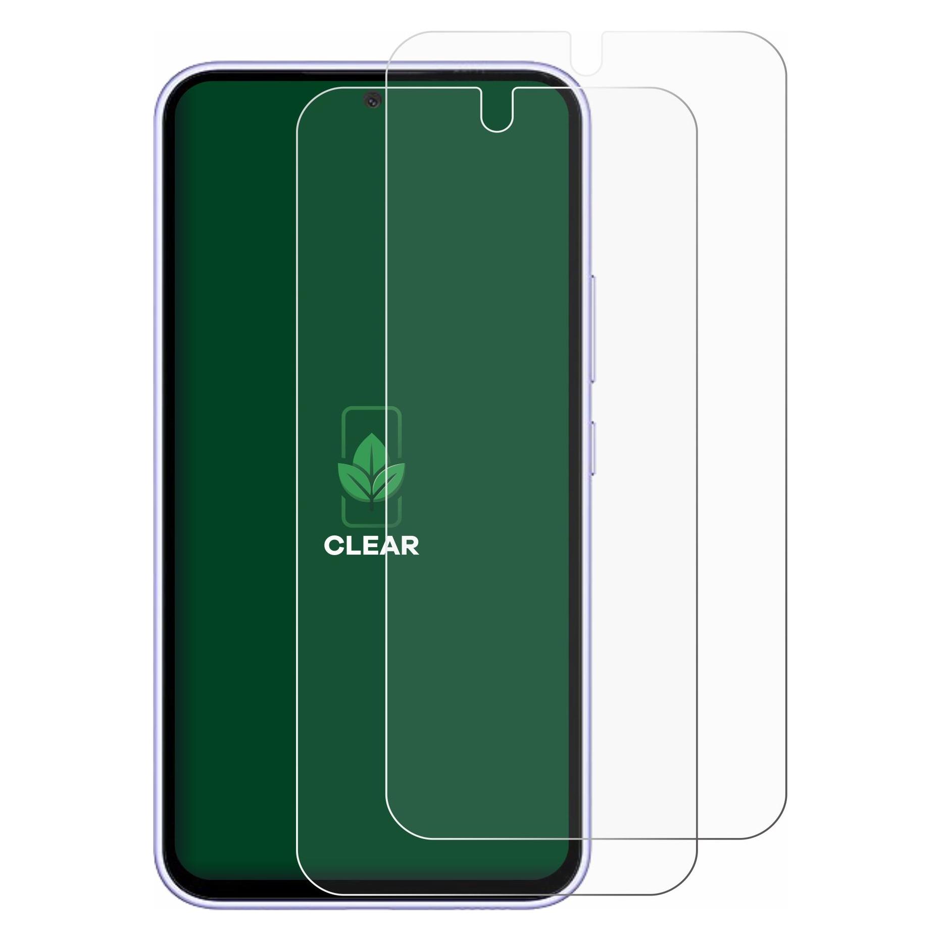 ScreenLeaf Schutzfolie für Samsung Galaxy A54 5G Displayschutz Display Schutz Folie Klar Transparent (Samsung Galaxy A54 5G) (6147473)