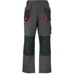 Terratrend, Arbeitshose, Herrenhose Grösse 50 dunkelgrau/schwarz/orange (50)