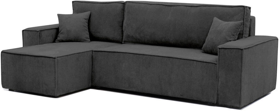 Ebern Designs Sahur 4 Seater Sofa Bed Grey 83cm H X 244cm W X 145cm D
