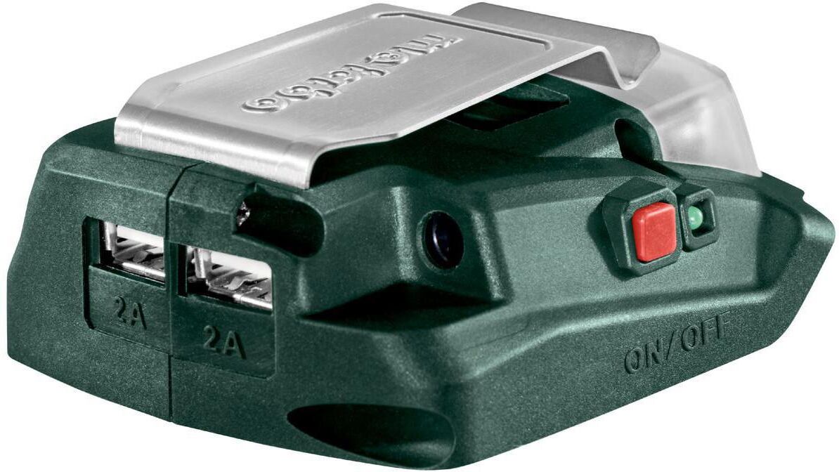 Adapter METABO "Adapter PA 43204 LED", silber (silberfarben), Adapter, Adapter silberfarben Einheitsgröße