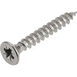 CIMCO 190063 - Spanplattenschraube Senkkopf 6,0x50mm PZ3, 100er Pack