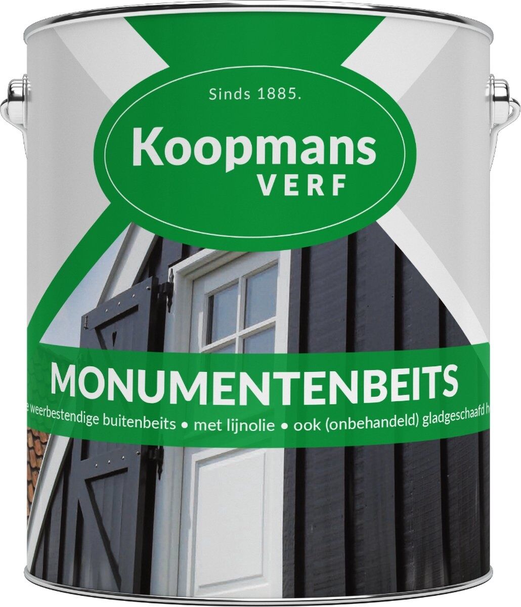 Koopmans Monumentenbeits - Zwart