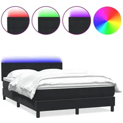 vidaXL, Boxspringbett, Kacolor (Knöpfe) (160 x 210 cm)