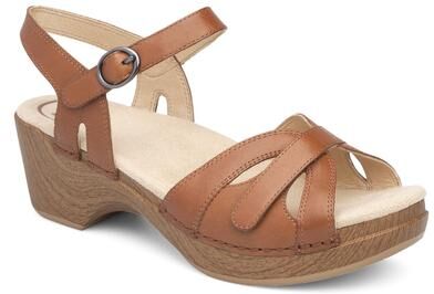 Women's Season Sandal by Dansko in Camel (Size 37 M)