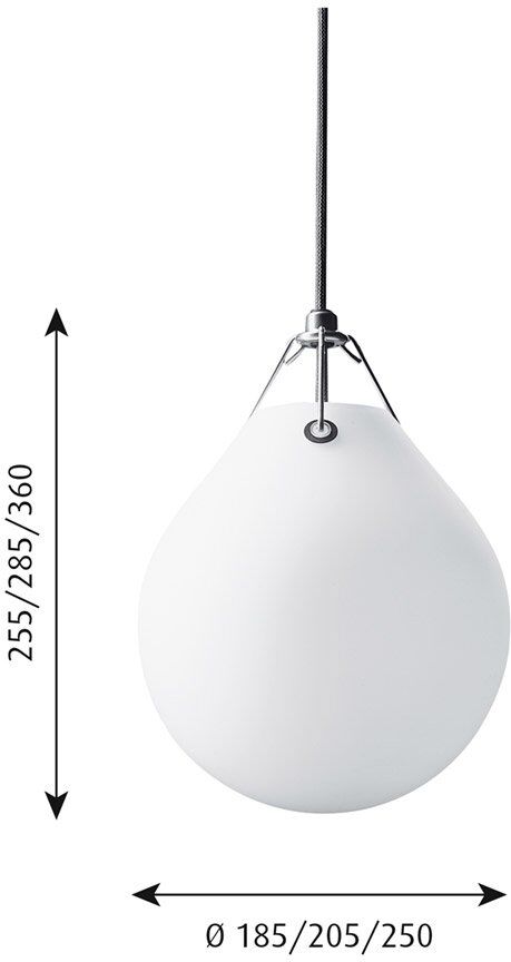 Louis Poulsen Moser Pendelleuchte Ersatzglas (Ø 20,5cm) Ø 20,5cm
