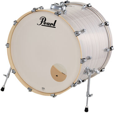 Pearl "24"x18" Export BD S. White" Slipstream White