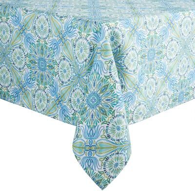 "Fiesta Greencove Indoor/Outdoor Tablecloth - 60""x84"""