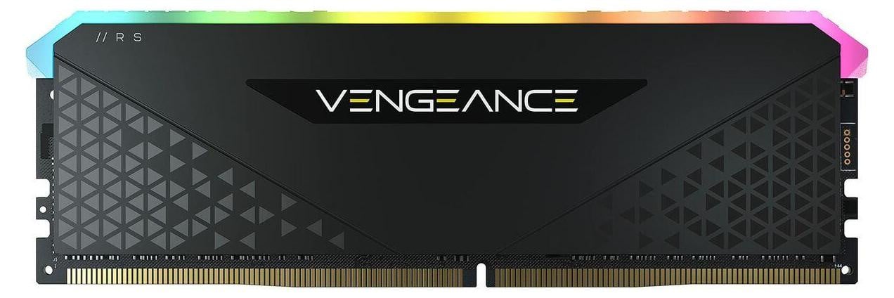 Corsair Vengeance RGB RS DIMM 16 GB DDR4-3200 RAM Geheugen Zwart CMG16GX4M1E3200C16 INTEL XMP