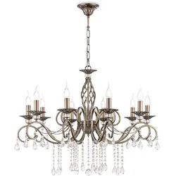 Maytoni Pendelleuchte Grace Metall Braun Bronze
