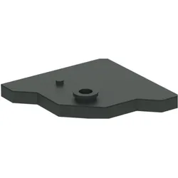 EFB Elektronik Vibrationsdämpfer, Set 4 Stück, für Schrankserie PRO, Vibrationsdämpfer zum Einsatz u, Serverschrank Zubehör, Schwarz