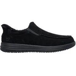 SKECHERS Herren Slipper He/Uni MURETTE-SCOFIELD, Größe 43 in Schwarz Schwarz