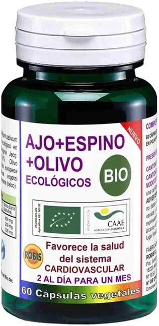Robis Alho Espinheiro Oliveira Bio 60 Caps