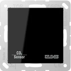 Jung CO2A2178SW KNX CO2-Sensor, Duroplast, Serie A, schwarz