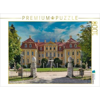 CALVENDO Puzzle Barockschloss Rammenau | 1000 Teile Lege-Größe 64x48cm Foto-Puzzle für glückliche Stunden