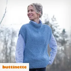 Strickanleitung – Pullunder aus Woll Butt Primo Nordic Tweed