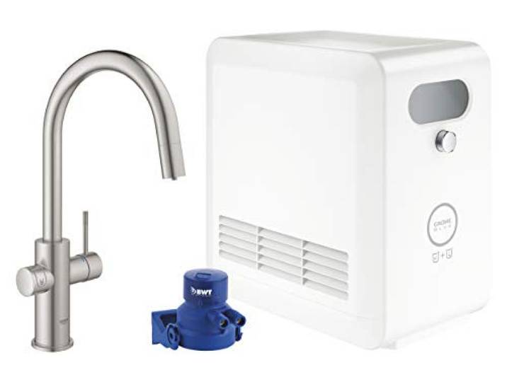 GROHE Blue Professionnel Kit de démarrage - Mitigeur bec C 31325DC2 (Import Allemagne)