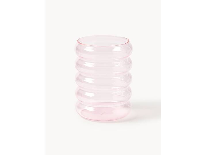Mondgeblazen highballglazen Bubbly van borosilicaatglas, 4-delig
