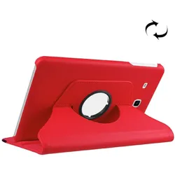 Tablet Tasche für Samsung Galaxy Tab E 9.6 Leder Schutz Hülle 360 ° Case Rot
