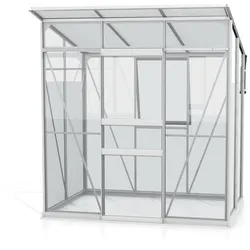 Vitavia Aktionsangebot (inkl. 60 Euro Zubehör): Gewächshaus "Fokus 3250" inkl. Stahlfundamentrahmen,aluminium eloxiert,2,5 m2