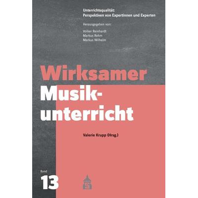 Wirksamer Musikunterricht, Taschenbuch von , Wbv Media, 978-3-8340-2037-6