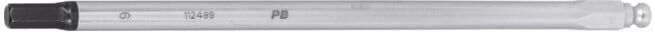 PB SWISS TOOLS Lame 8 mm pour vis 6 pans, Hexagonal : 5 mm (225.D 5)