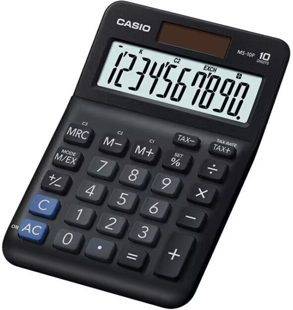 CALCULADORA SECRETÁRIA CASIO MS-10F