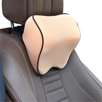 Uplift Essentials Car Neck Pillow With Memory Foam Cushion For Seat Head Support beige